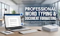 ms word, excel, powerpoint, typing and data entry work
