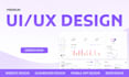 do design saas dashboard UI UX web app in figma