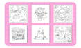 draw cute kawaii bold and easy coloring pages for kdp
