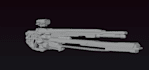 do 3d modelling of a gun model
