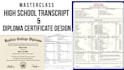 do high school transcript, university, college transcript, diploma certificate