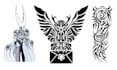 create a custom professional tribal tattoo design