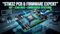 design stm32 communication pcb and embedded firmware