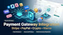 integrate stripe paypal crypto klarna mollie checkout API merchant payment setup