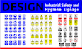 professional industrial safety signage design