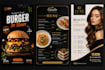 redesign your menu or flyer into a modern professional design