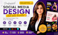 design modern instagram posts and banners