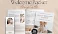 design canva editable client welcome packet and onboarding kit