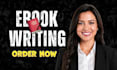 be your ebook writer
