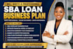 expert write sba loan business plan and financial models
