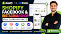 setup shopify facebook and instagram shop with full catalog sync