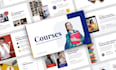 design professional course presentation training slides e learning deck