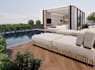create realistic seaside house renders