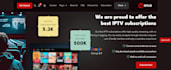 build iptv website, iptv store with SEO optimization and payment integration