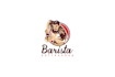 custom cafe logo design for coffee shops and brands