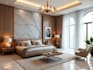 create luxury living room, bedroom interior design