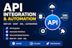 do api integration automation rest soap xml and api development
