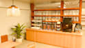 convert your 2d floor plan into a 3d cafe interior render