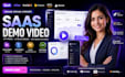 create saas demo video, app promo video, UI walkthrough, software explainer