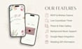create an elegant digital wedding invitation website