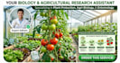 be your biology and agricultural research assistant