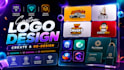 create premium 3d mascot logo design for your brand
