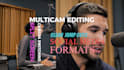 professionally edit your podcast video and audio or  conference