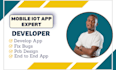 develop iot app arduino esp32 flutter mqtt ble bluetooth mobile ios android web