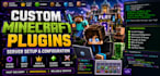 develop and setup professional minecraft java servers and plugins