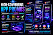create premium ai startup and app promo videos