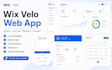 build wix velo web app database user login dashboard automation