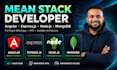 build a mean stack web app with angular and custom solutions
