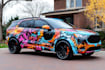 car wrap, vehicle wrap, racing car wraps, van wrap design