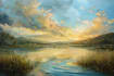 make oil painting landscape