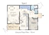 draw 2d architectural floor plan and colored floor plan