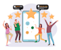promote your android app and provide real user testing and feedback