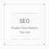 write SEO product descriptions for ecommerce