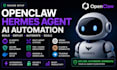 open claw setup secure open claw hermes agent setup openclaw agents automation