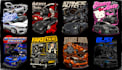 create costume car illustration with aggressive car