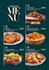design amazing editable restaurant food menu