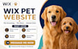design wix mobile pet grooming pet store animal clinic booking calendar website