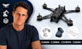 drone cad, uav blueprint, robotics stl prototype, frame drawing expert procad