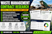 research waste hauling bids, eia and landfill opportunities
