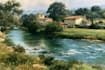 paint landscape in oil painting