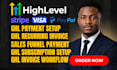 ghl payment ghl stripe setup ghl checkout ghl recurring invoice ghl subscription