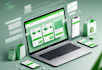 design and develop a modern shopify store website