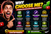 make thumbnails for documentary and gaming videos
