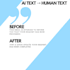 revise and humanize ai texts and documents