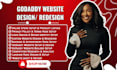 design godaddy website redesign godaddy website godaddy website development