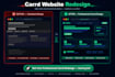 design a carrd website or carrd landing page design